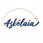 Logo boutique Askélaïa Bijoux pour fond noir